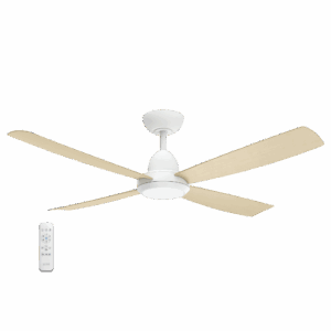 Combat 48" (1220mm) DC Ceiling Fan with LED Light and Remote Control