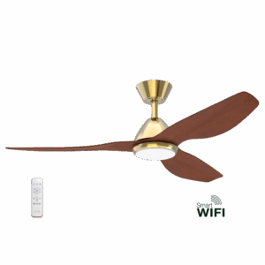 Atlanta 52" (1320mm) DC Smart Ceiling Fan with LED Light and Remote Control